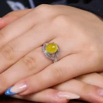 انگشتر شرف الشمس زنانه کد 17501