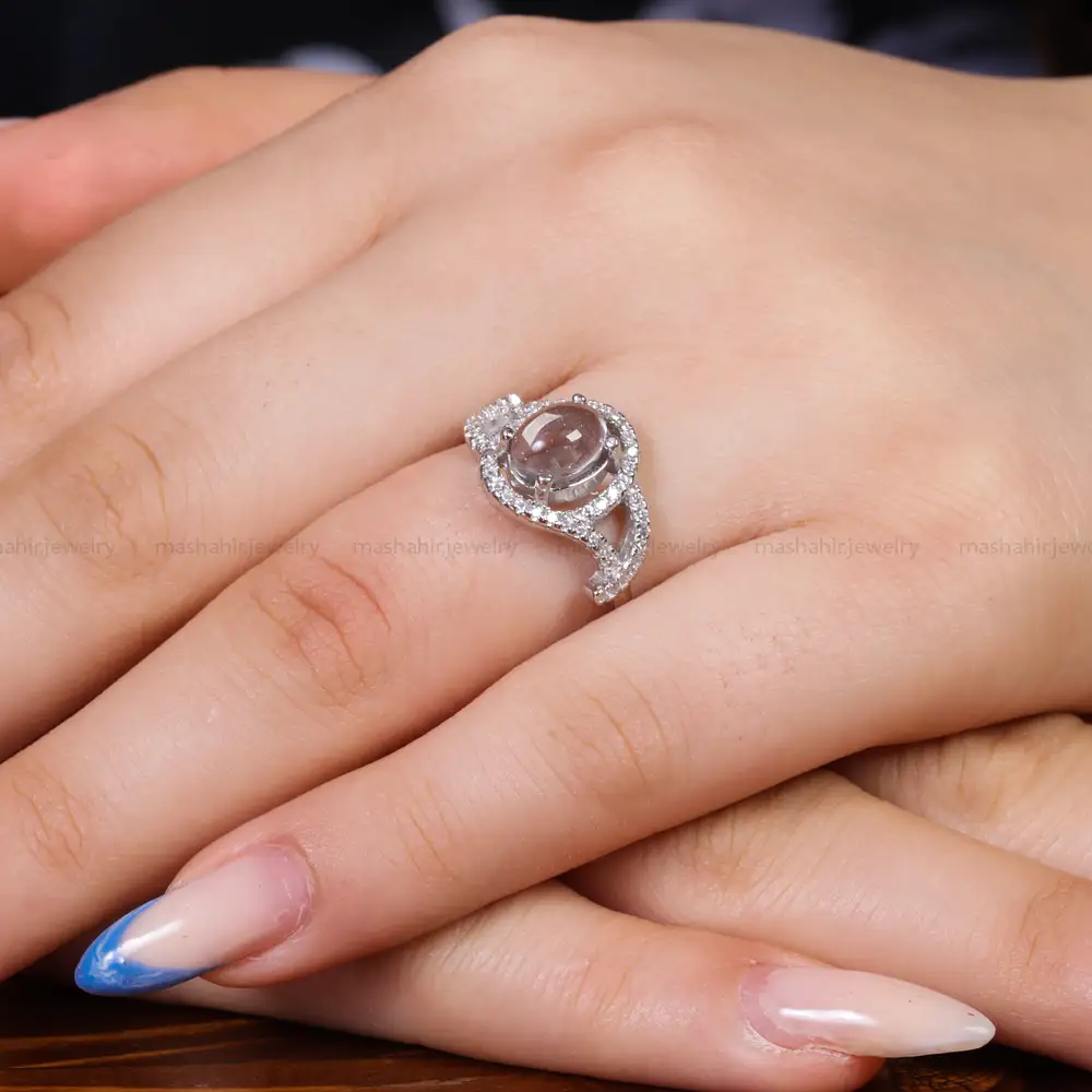 انگشتر دُر نجف زنانه کد 17512