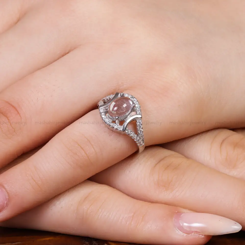 انگشتر دُر نجف زنانه کد 17513