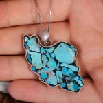 گردنبند فیروزه شجری کد 17625