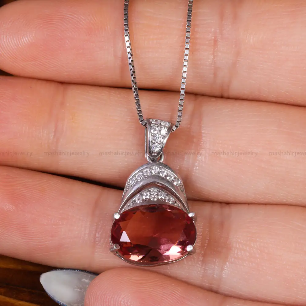 گردنبند الکساندریت زنانه کد 17675