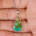 گردنبند فیروزه شجری کد 17711