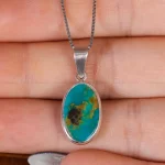 گردنبند فیروزه شجری کد 17717