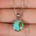 گردنبند فیروزه شجری کد 17721