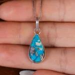 گردنبند فیروزه شجری کد 17729