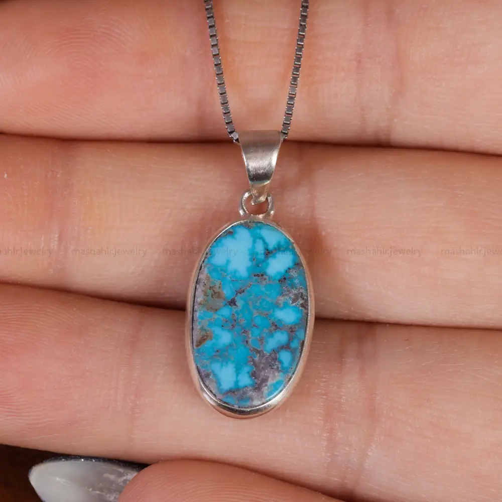 گردنبند فیروزه شجری کد 17735