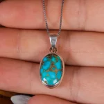 گردنبند فیروزه شجری کد 17743