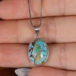 گردنبند فیروزه شجری کد 17745