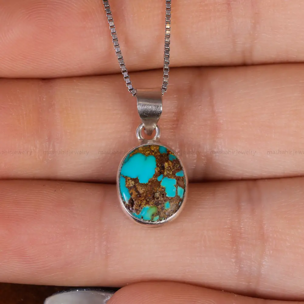 گردنبند فیروزه شجری کد 17754