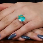 انگشتر فیروزه شجری کد 17755