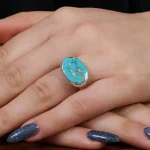 انگشتر فیروزه شجری کد 17756
