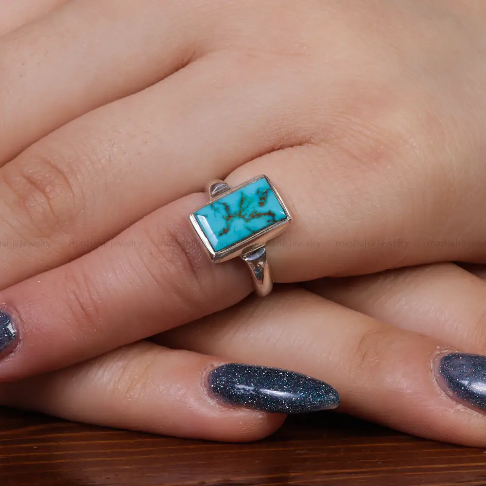 انگشتر فیروزه شجری کد 17779