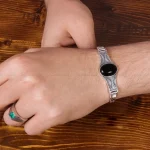 دستبند عقیق مردانه کد 17795