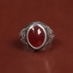 انگشتر عقیق مردانه کد 17834