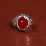 انگشتر عقیق مردانه کد 17838