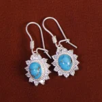 گوشواره فیروزه زنانه کد 17410