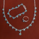 سرویس فیروزه زنانه کد 17416