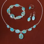 سرویس فیروزه زنانه کد 17421