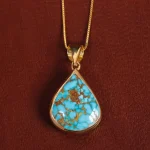 گردنبند فیروزه شجری کد 17499