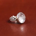 انگشتر دُر نجف مردانه کد 18006