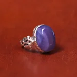 انگشتر عقیق سوسنی مردانه کد 18016