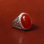 انگشتر عقیق یمن مردانه کد 18033