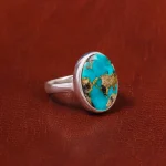 انگشتر فیروزه شجری زنانه کد 18152