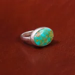 انگشتر فیروزه شجری زنانه کد 18156