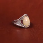 انگشتر اوپال زنانه کد 18165