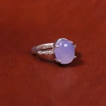 انگشتر عقیق سوسنی زنانه کد 18176