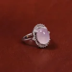 انگشتر عقیق سوسنی زنانه کد 18179