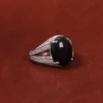 انگشتر عقیق زنانه کد 18183