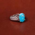 انگشتر فیروزه شجری زنانه کد 18247