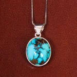 گردنبند فیروزه شجری کد 18287