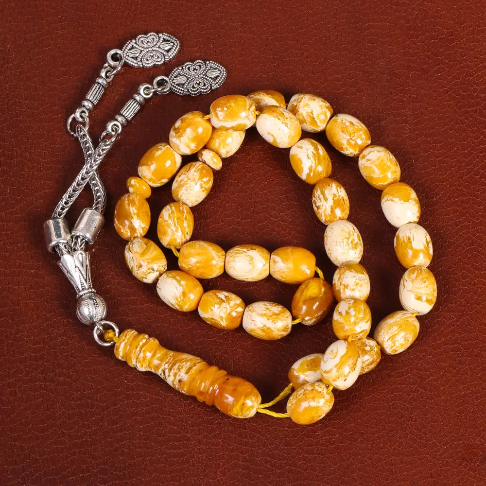 تسبیح پودر کهربا کد 18514