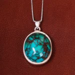 گردنبند فیروزه شجری کد 18553