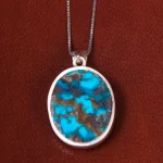 گردنبند فیروزه شجری کد 18554