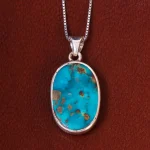 گردنبند فیروزه شجری کد 18556