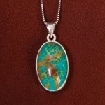 گردنبند فیروزه شجری کد 18559