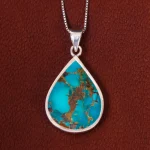 گردنبند فیروزه شجری کد 18560