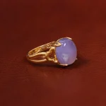 انگشتر عقیق سوسنی زنانه کد 18647