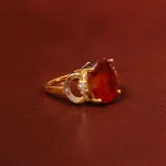 انگشتر عقیق زنانه کد 18648