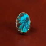 انگشتر فیروزه شجری مردانه کد 17986