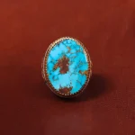 انگشتر فیروزه شجری مردانه کد 18009