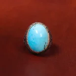 انگشتر فیروزه شجری مردانه کد 18010