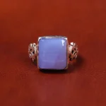 انگشتر عقیق سوسنی مردانه کد 18015