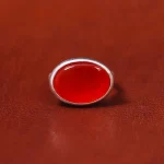 انگشتر عقیق یمن مردانه کد 18019