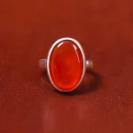 انگشتر عقیق یمن مردانه کد 18020