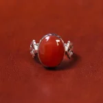 انگشتر عقیق یمن مردانه کد 18022