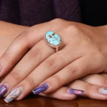 انگشتر فیروزه شجری اسپرت کد 18154